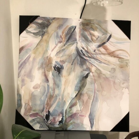 Horse Art: Wrapped Canvas Print on Canvas - "Exuberant Spirit" - Picture 2 of 5